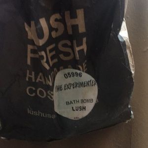 The experimenter lush bath bomb